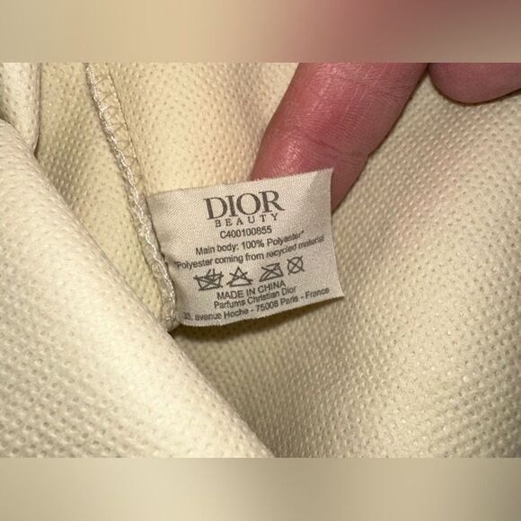 NWOT Dior‎ Homme Canvas Top Handle Tote/Clutch - Picture 5 of 7